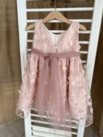 Βαπτιστικό φόρεμα: Πριγκιπικό όνειρο σε παστέλ ροζ