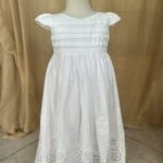 Κλασσικό βαπτιστικό φόρεμα 'Αγνότητα΄ για κορίτσι